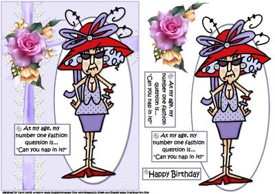 Stella Has a Fashion Question Quick Card