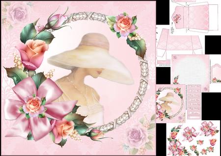 8x8 the Elegance of Roses Mini Kit