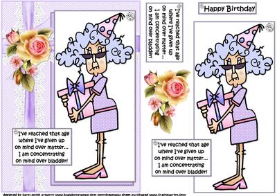 Stella and Mind Over Matter Quick Card