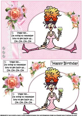 Rita and Yoga Quick Card