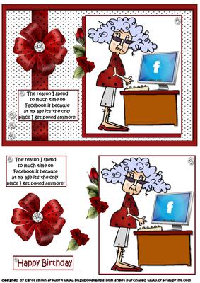 Stella's Reason for Facebook Quick Card