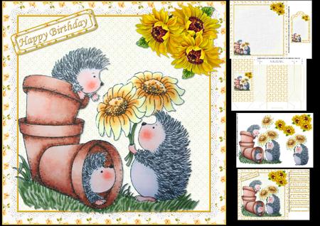 8x8 Sending You Pots of Love Mini Kit