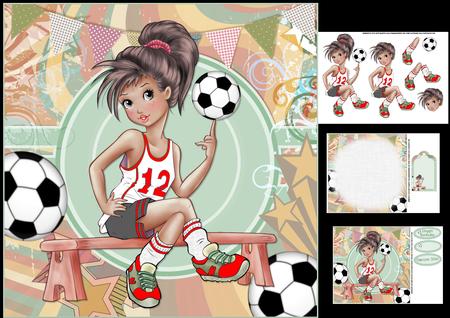 8x8 Tomboy Soccer Star Mini Kit