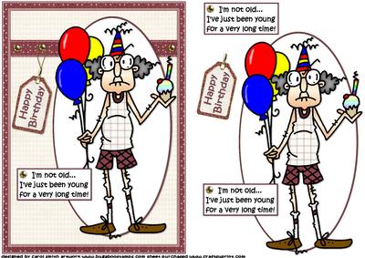 Gus is Not Old Quick Card