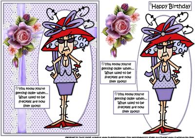 Stella and Her Liver Spots Quick Card