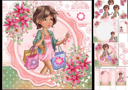 8x8 Girls Love to Shop Mini Kit