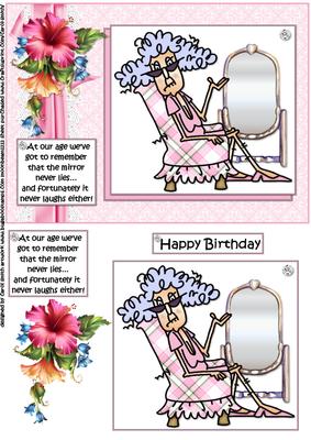Stella the Mirror Never Lies Quick Card