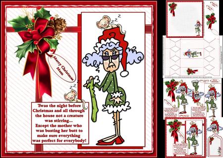 8x8 Stella Twas the Night Before Christmas Mini Kit