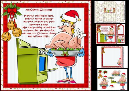 8x8 Carol Has an Ode to Christmas Mini Kit