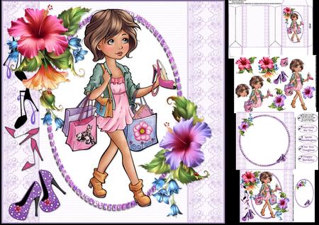8x8 Girls and Their Shoes Mini Kit