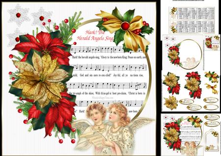 8x8 Hark the Herald Angels Sing Mini Kit