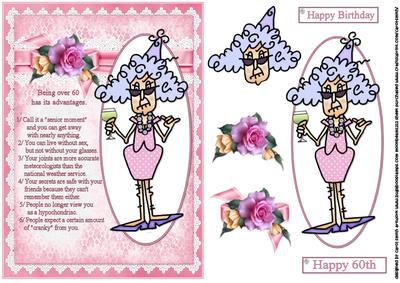 Stella Advantages of Being Over 60 Quick Card