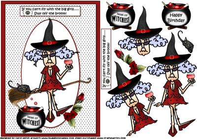 Stella Flys with the Big Girls Birthday/halloween