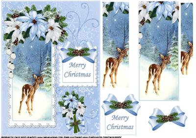 The Christmas Deer Pyramid