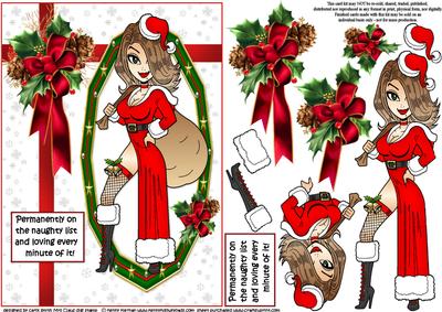 Mrs Claus on the Naughty List
