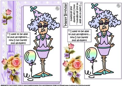 Stella Used to Pull All-nighters Quick Card