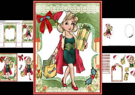 8x8 Christmas Shopping with Style Mini Kit