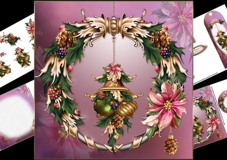 8x8 Christmas Ornaments Mini Kit