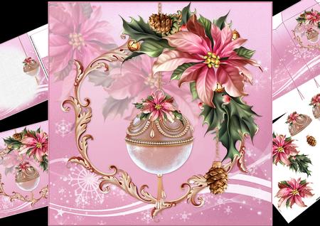 8x8 Beautiful Christmas Ornament Mini Kit