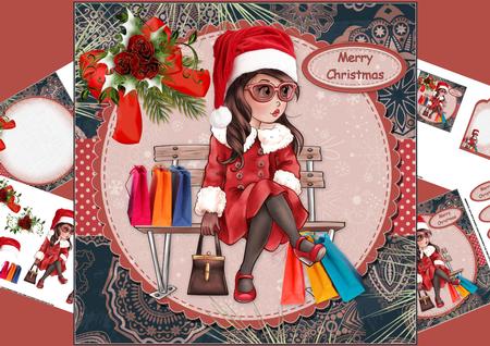 8x8 Snug and Warm Christmas Shopping Mini Kit