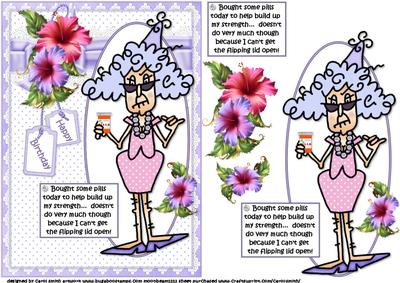 Stella and Her Multi-vits Quick Card