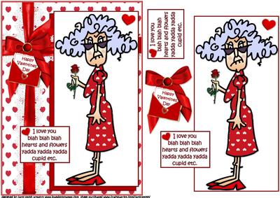Stella Loves Her Valentine Quick Card