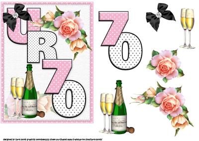 Ur 70 Ladies Birthday