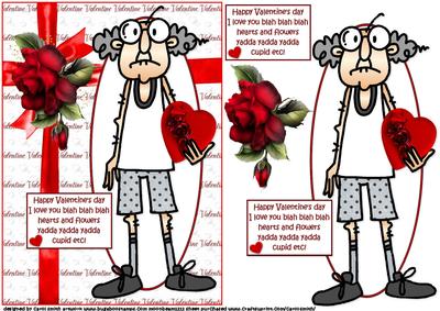 Gus Sends Valentine Wishes Quick Card