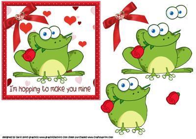 I'm Hopping to Make You Mine Valentine