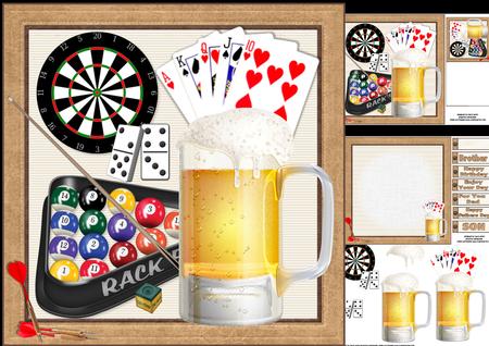 8x8 Games Night and a Pint Mini Kit