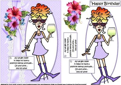 Rita Has a Positive Attitude Quick Card