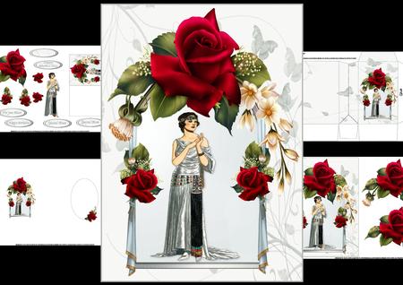 Gatsby Glamour with Roses Mini Kit 1