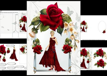 Gatsby Glamour with Roses Mini Kit 2