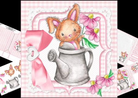 8x8 for Some Bunny Special Birthday or Easter Mini Kit