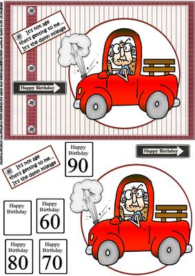 Gus Age and Mileage Quick Card