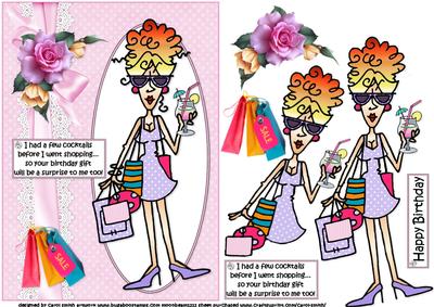 Rita Shopping for Your Birthday