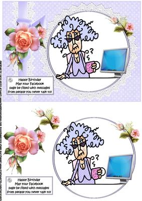 Stella Has Facebook Messages Quick Card