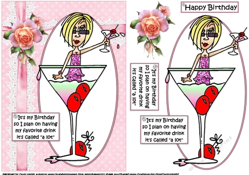 J.J has her favorite drink quick card