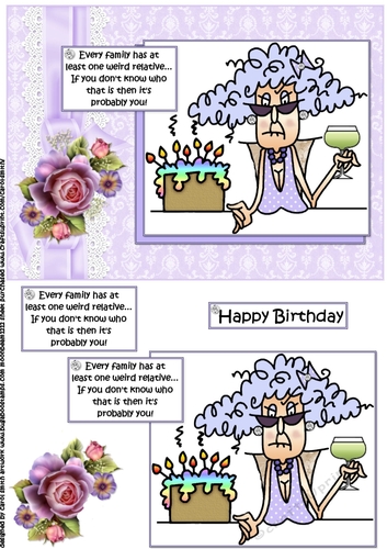 Stella has a weird relative quick card
