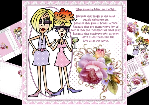 Rita and J.J friends are special mini kit