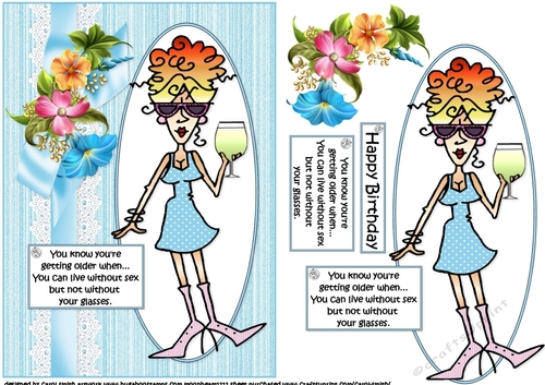 Rita can live without sex quick card