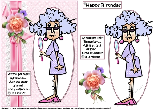 Stella age is in the mind quick card