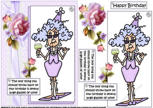 Stella knows what to throw back quick card