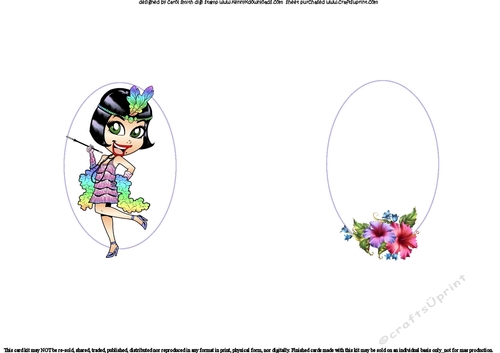 Fabulous birthday wishes Boop boop de doop insert