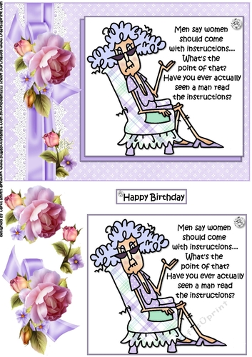 Stella men and instructions quick card