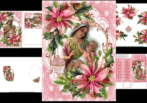 The beautiful Madonna and child mini kit
