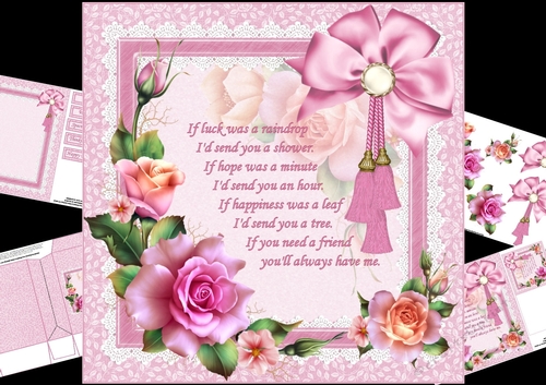 8x8 a verse for a friend mini kit