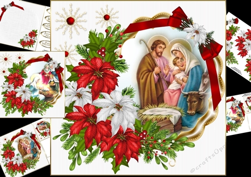 8x8 nativity choice of scenes mini kit
