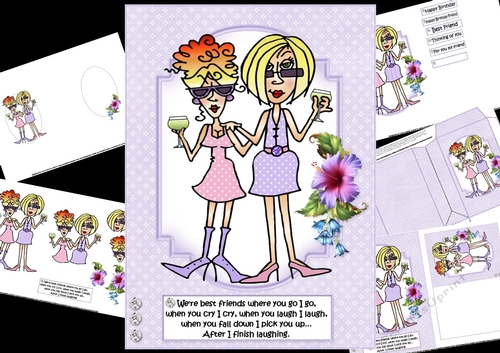Rita and JJ best friends mini kit
