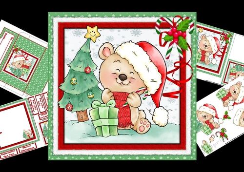 7x7 Christmas for the little ones  mini kit